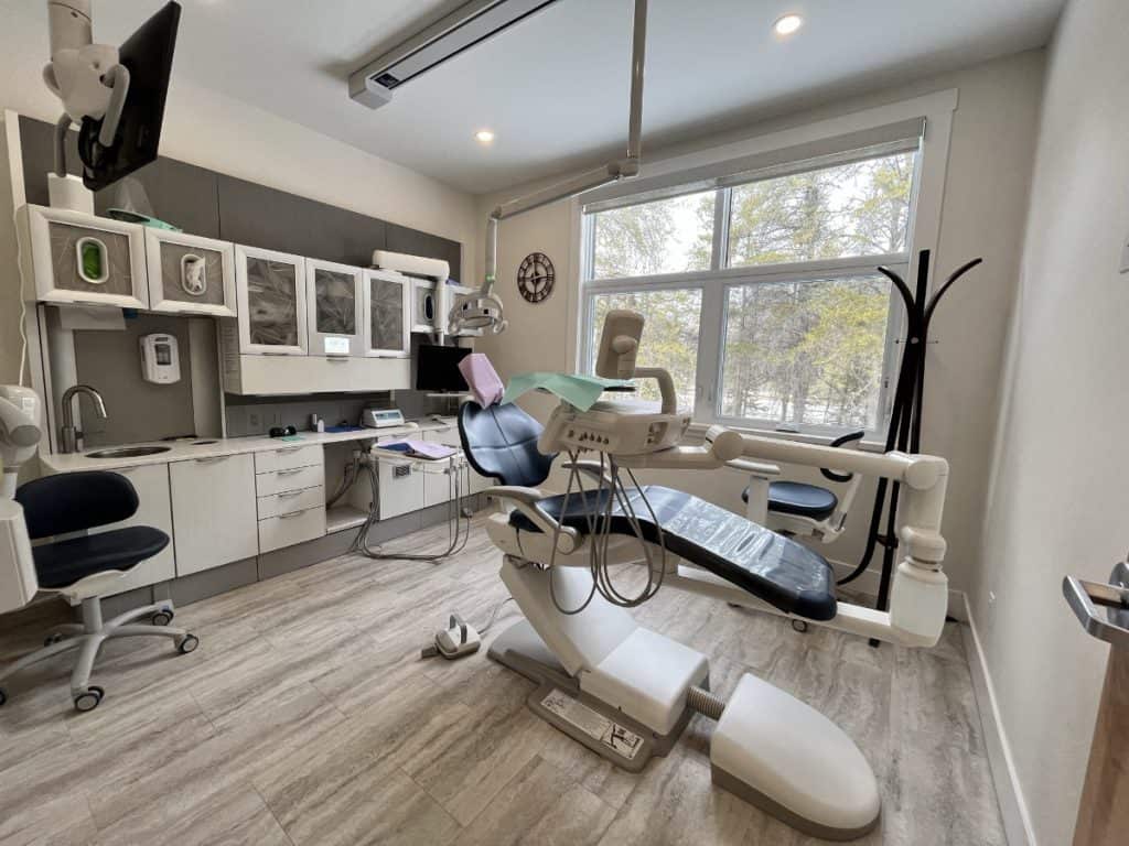Upstairs operatory set up for all your dental needs.